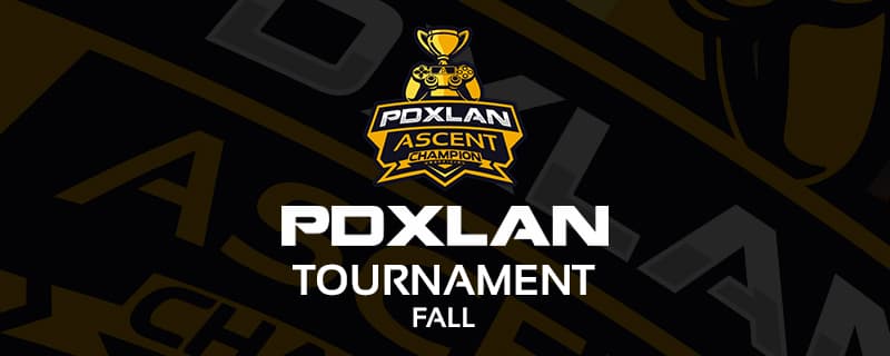 PDXLAN Fall Tournament artwork.