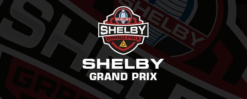 Shelby Grand Prix event artwork.